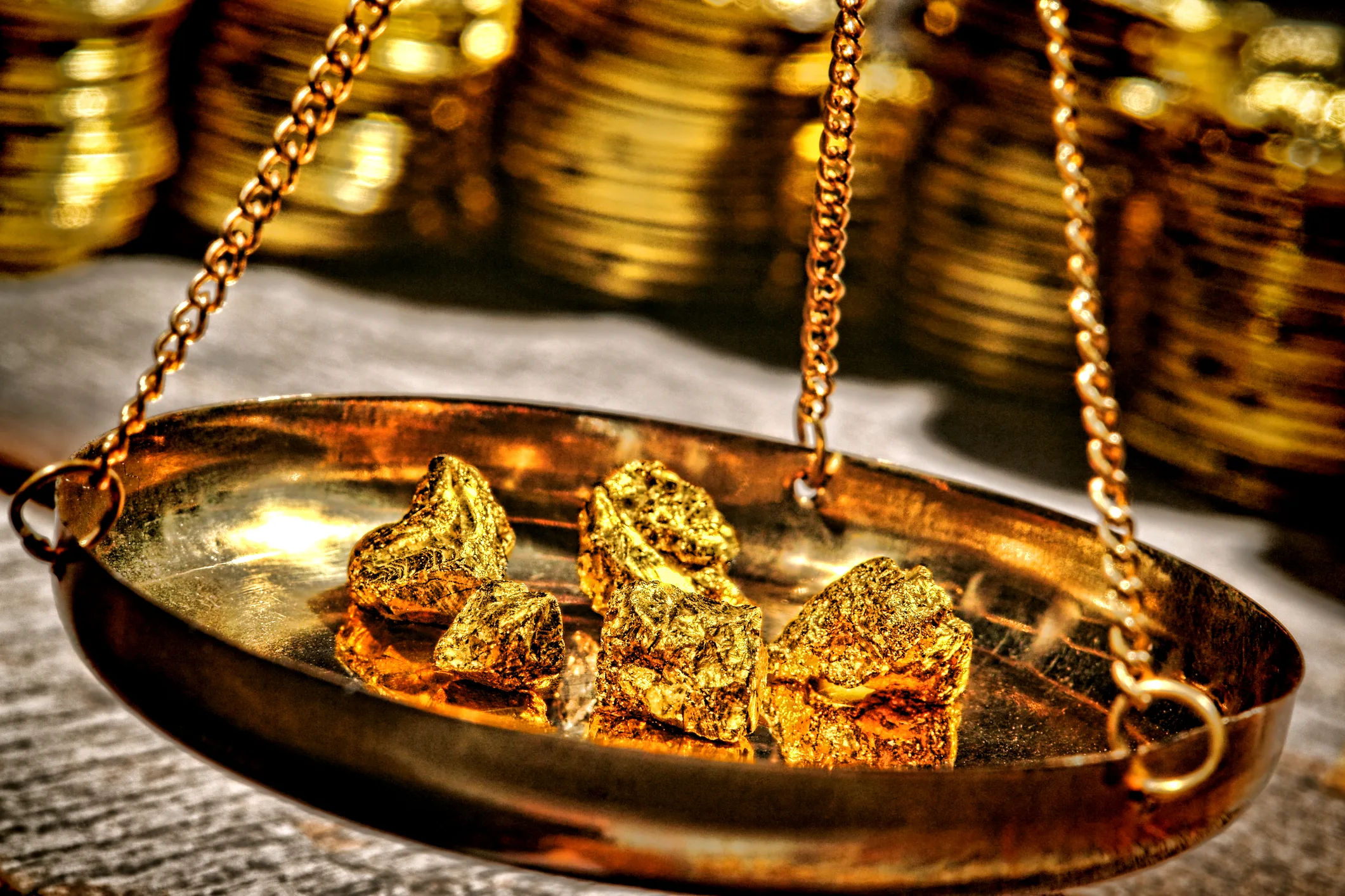 Secure gold storage for IRA investments